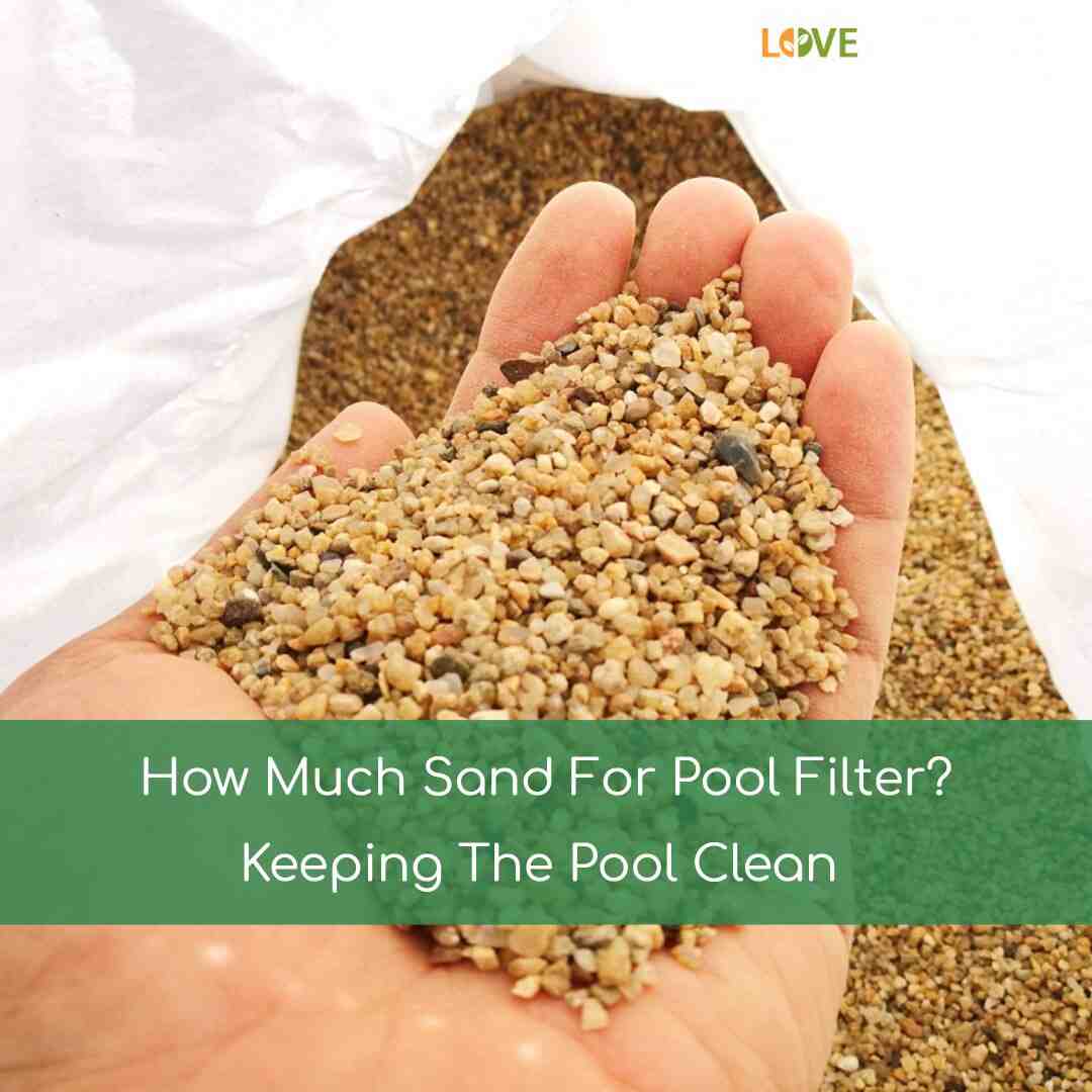 Comment remplir un filtre à sable avec du verre ?