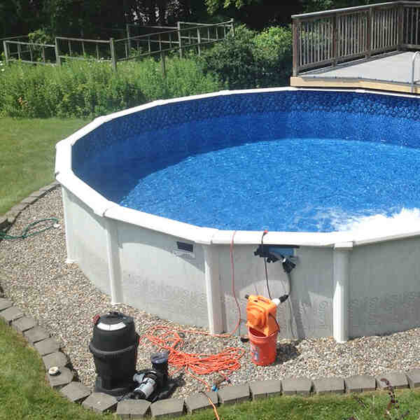 Comment vider piscine hors sol
