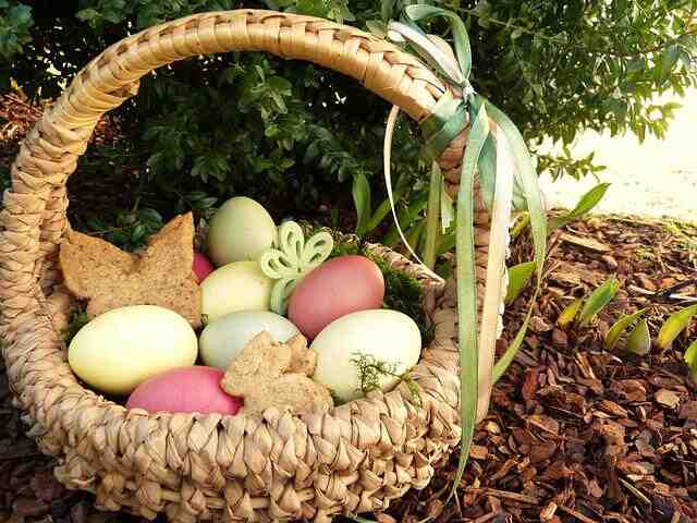 Comment mettre les œufs de Pâques dans le jardin ?