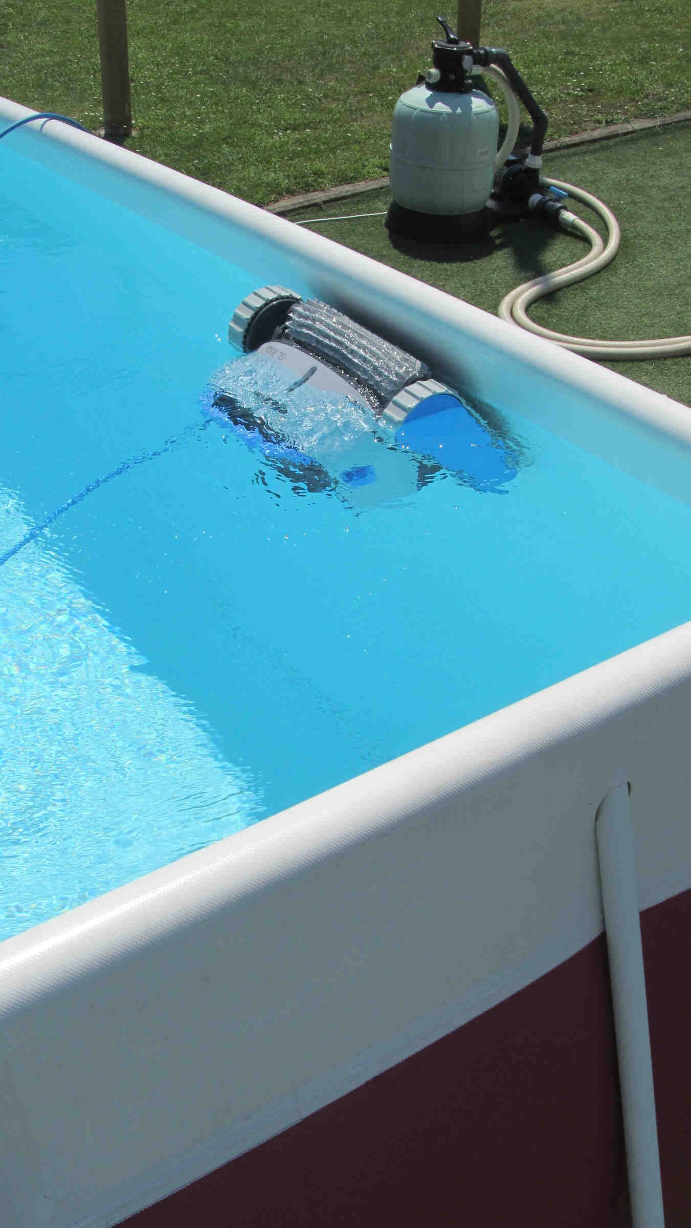Comment sortir robot piscine dolphin